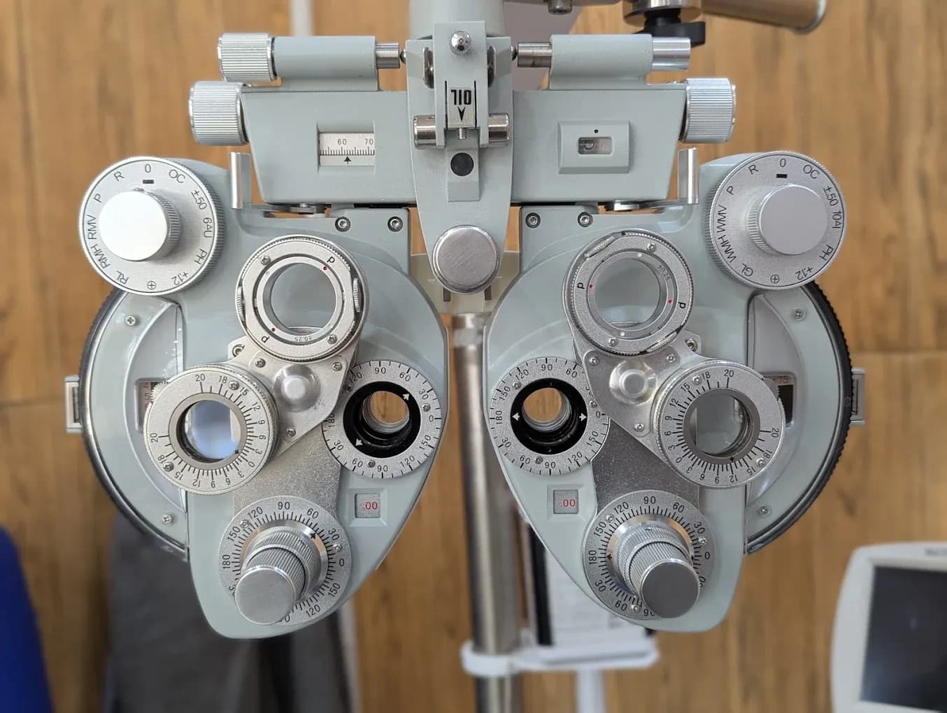 Eyewear display at the Sight Savers optical